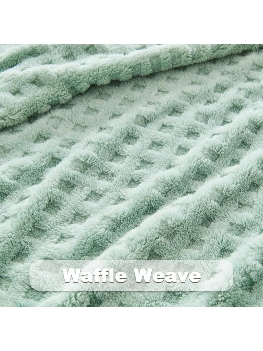 Cozy Sage Green Soft Throw Blanket | Premium Silky Flannel Fleece | All-Season